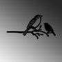 Aberto Design Bird On The Branch 02 - Negro